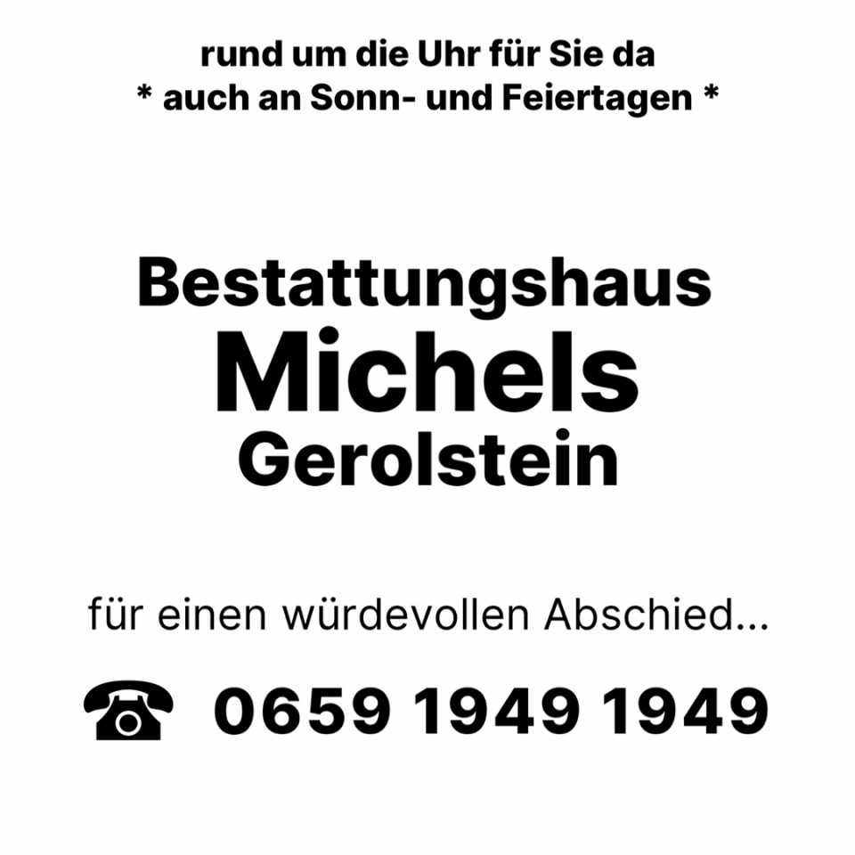 Beerdigungen Gerolstein